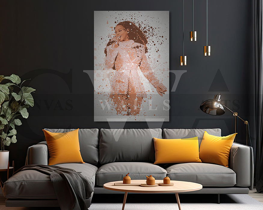 Beyonce Canvas Wall Art