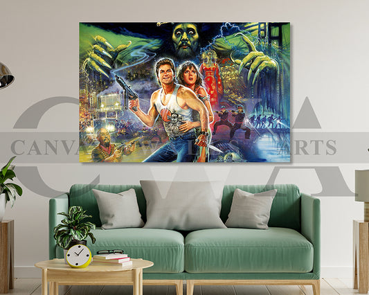 Big Trouble Canvas Wall Art Movie Oil Painting Canvas Print