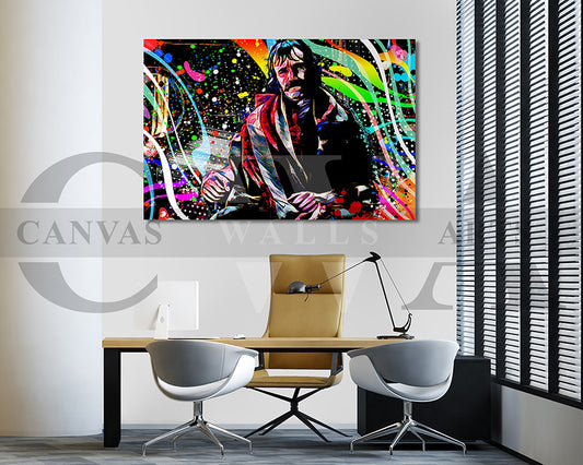 Bill The Butcher Canvas Wall Art