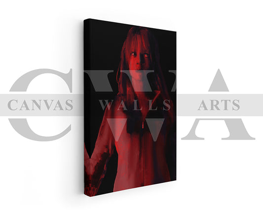 Bill's Bride Canvas Wall Art Abstract Movie Poster
