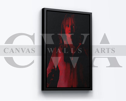 Bill's Bride Canvas Wall Art Abstract Movie Poster