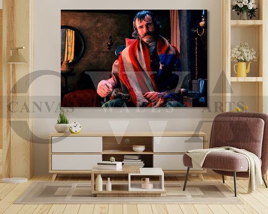 Bill the Butcher Canvas Wall Art Abstract Movie Poster Print