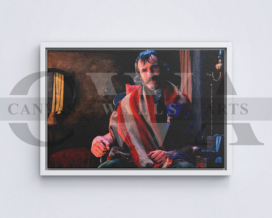 Bill the Butcher Canvas Wall Art Abstract Movie Poster Print