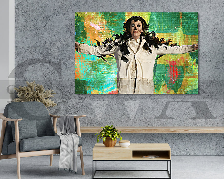Bird Moira Canvas Wall Art Abstract Music Poster