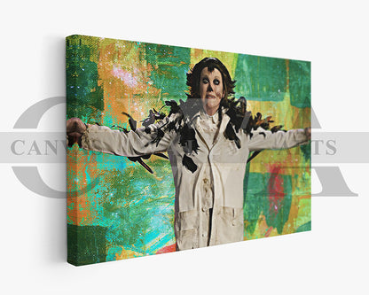 Bird Moira Canvas Wall Art Abstract Music Poster