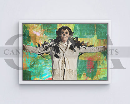 Bird Moira Canvas Wall Art Abstract Music Poster