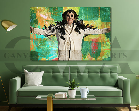 Bird Moira Canvas Wall Art Abstract Music Poster