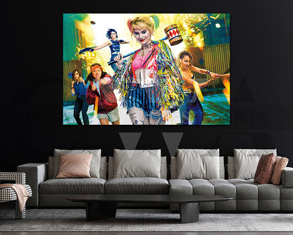 Birds of Prey Canvas Wall Art
