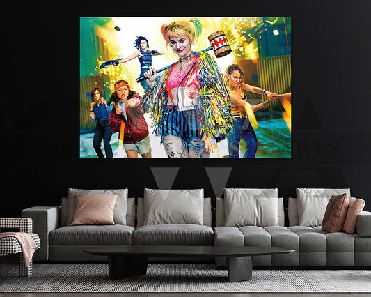 Birds of Prey Canvas Wall Art