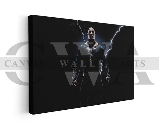 Black Ada Canvas Wall Art