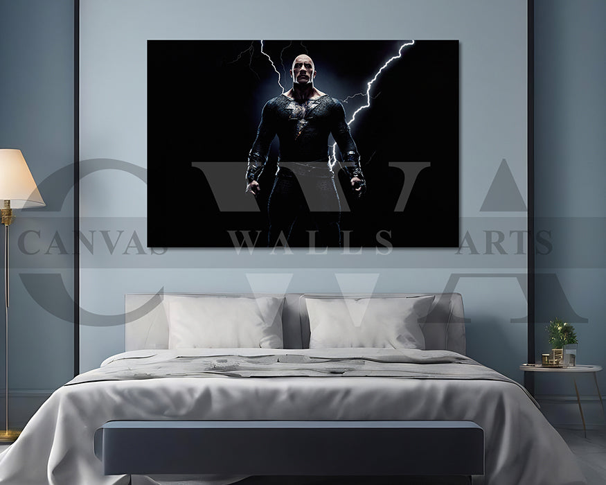 Black Ada Canvas Wall Art
