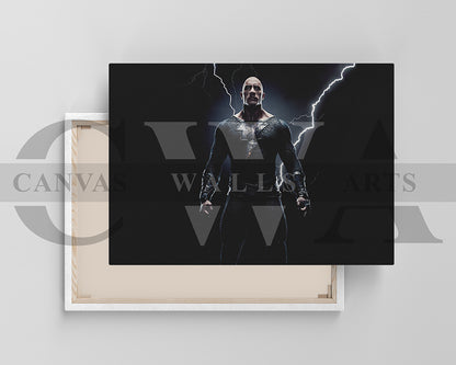 Black Ada Canvas Wall Art
