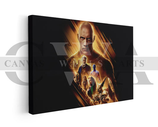 Black Adam Poster Wall Art