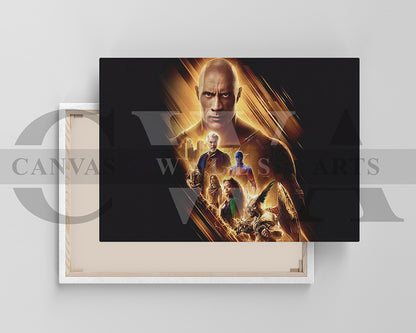 Black Adam Poster Wall Art