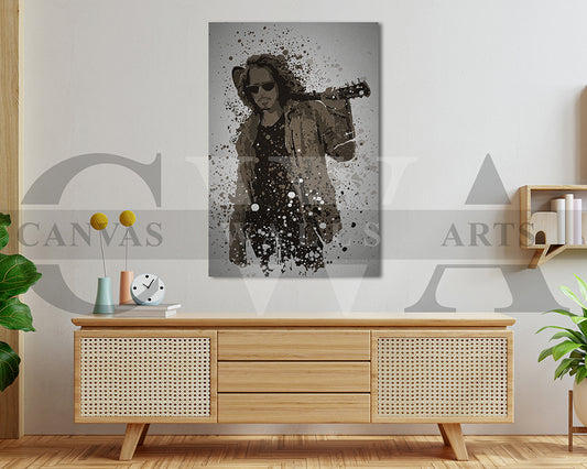 Black Hole Sun Canvas Wall Art