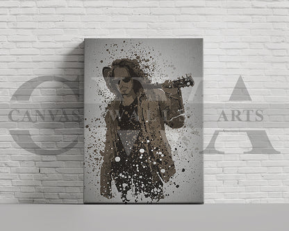 Black Hole Sun Canvas Wall Art