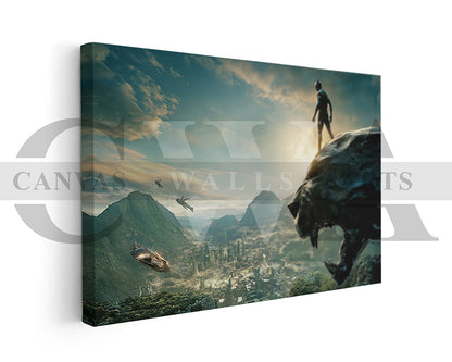 Black Panther Canvas Wall Art