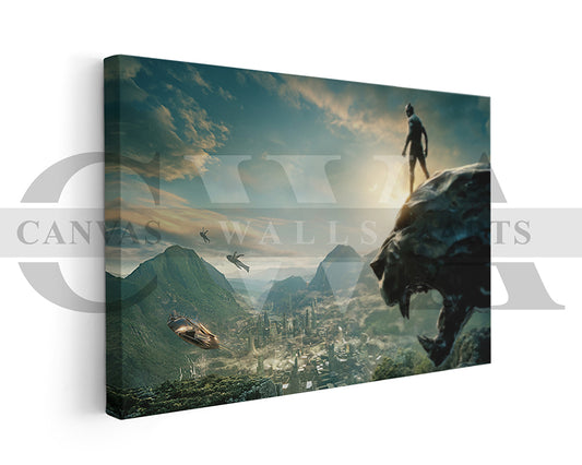 Black Panther Canvas Wall Art