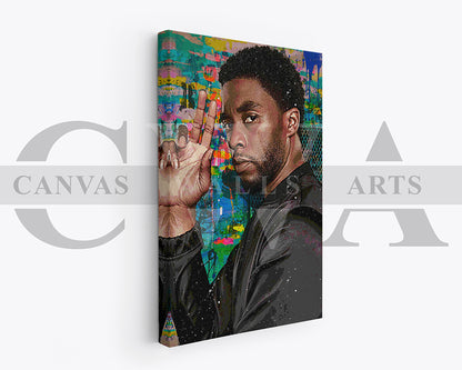 Black Panther Canvas Wall Art Movie Poster Print