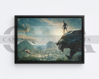 Black Panther Canvas Wall Art