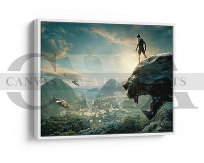 Black Panther Canvas Wall Art