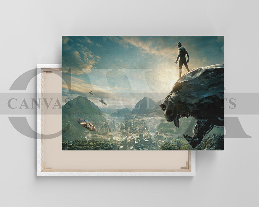 Black Panther Canvas Wall Art