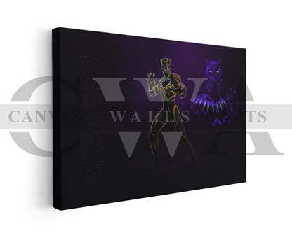 Black Panther Poster Print