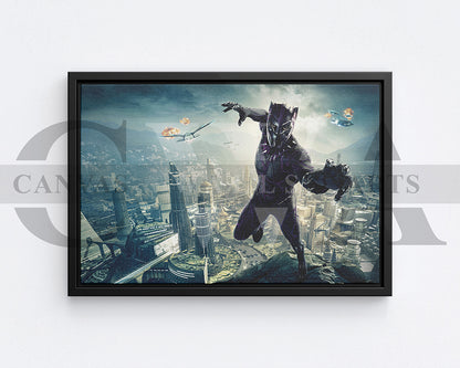 Black Panther Poster Wall Art