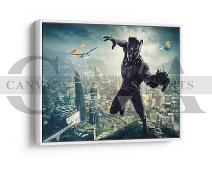 Black Panther Poster Wall Art