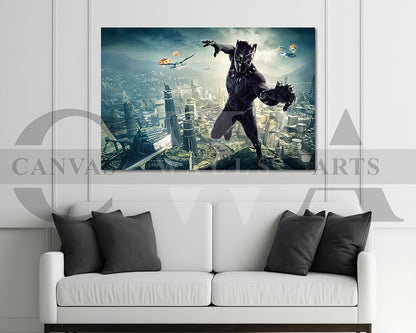 Black Panther Poster Wall Art
