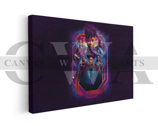 Black Panther Wakanda Forever Canvas Wall Art