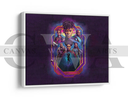 Black Panther Wakanda Forever Canvas Wall Art