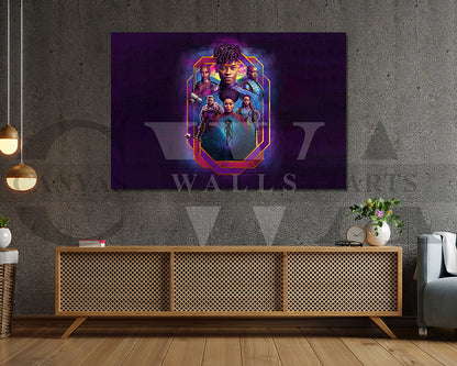 Black Panther Wakanda Forever Canvas Wall Art
