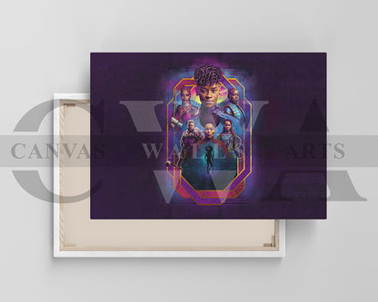 Black Panther Wakanda Forever Canvas Wall Art
