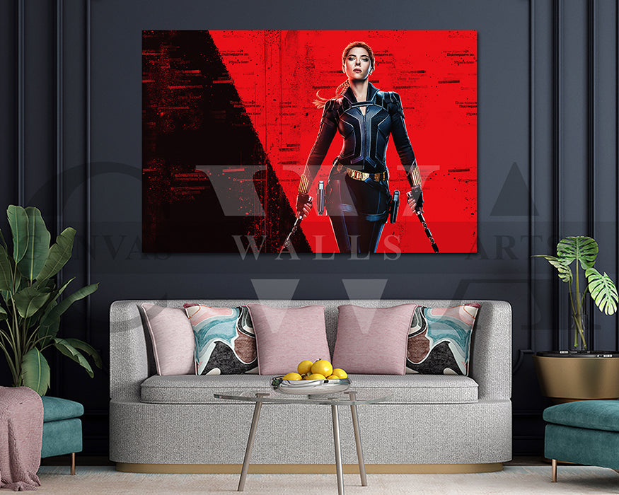 Black Widow Wall Art