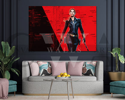 Black Widow Wall Art