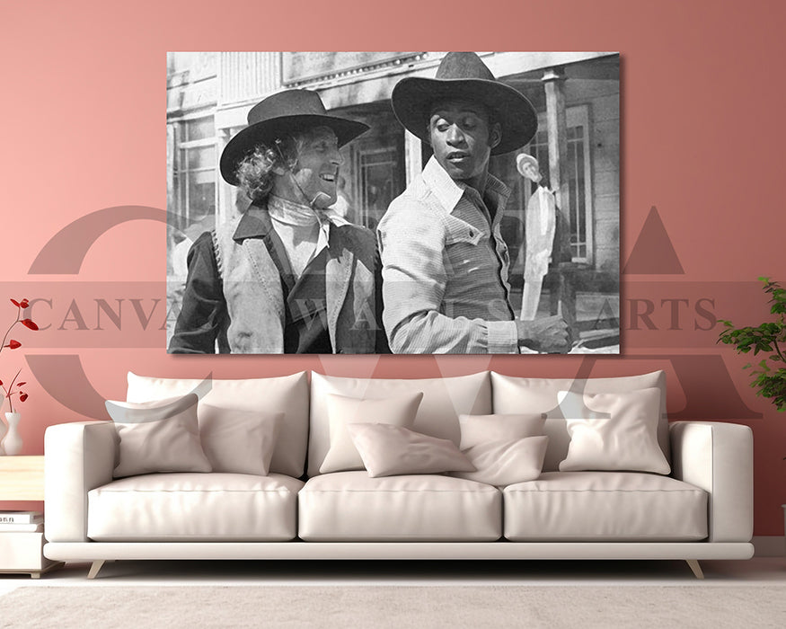 Blazing Saddles Canvas Wall Art Movie Poster Print