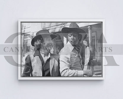 Blazing Saddles Canvas Wall Art Movie Poster Print