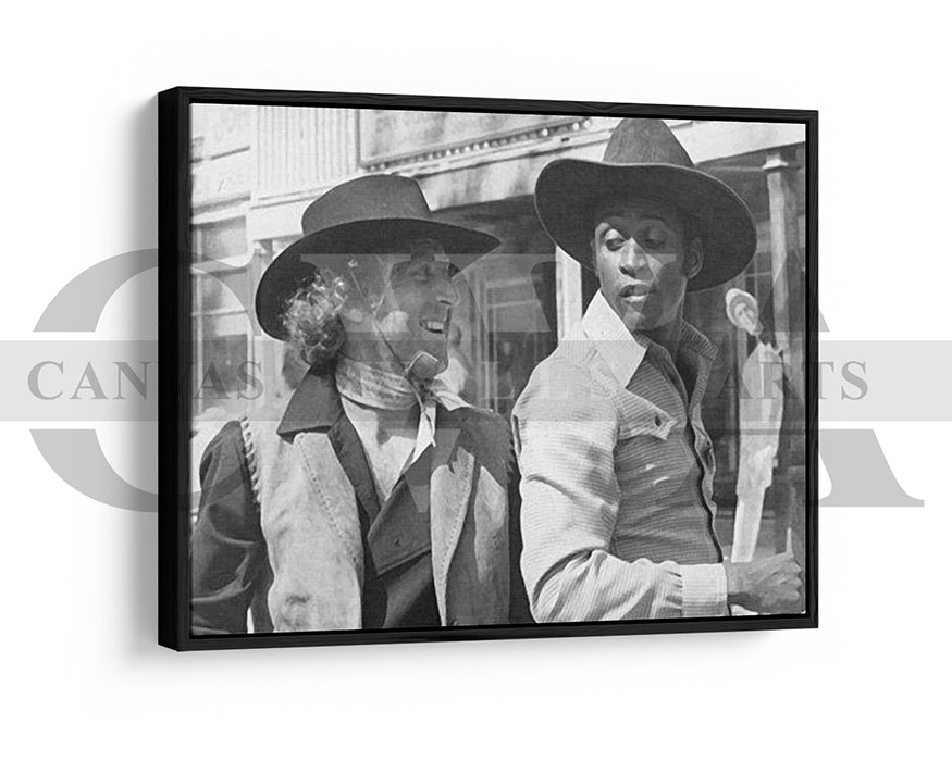 Blazing Saddles Canvas Wall Art Movie Poster Print