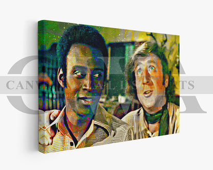 Blazing Saddles Canvas Wall Art Movie Poster Frame