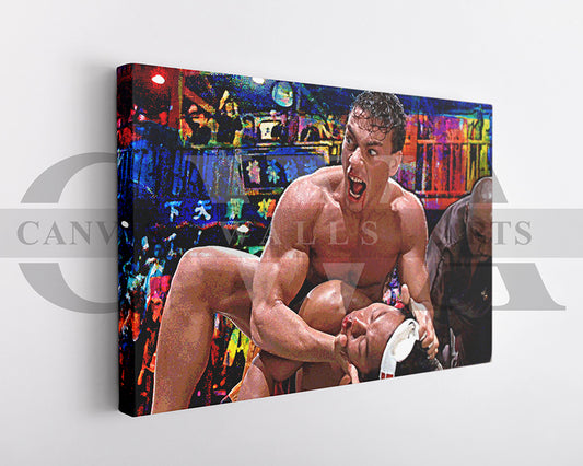Bloodsport Canvas Wall Art Movie Poster Print