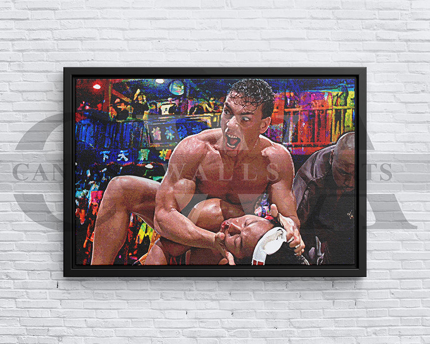Bloodsport Canvas Wall Art Movie Poster Print