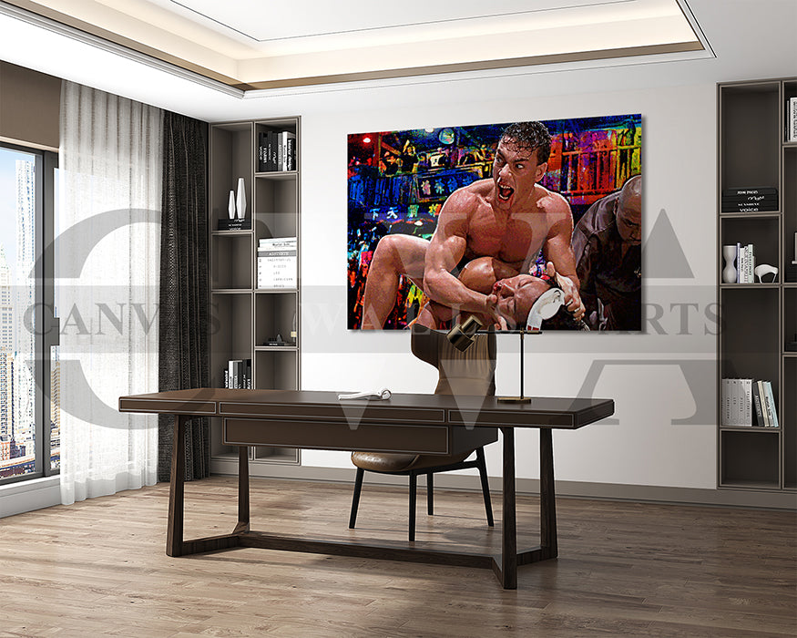 Bloodsport Canvas Wall Art Movie Poster Print