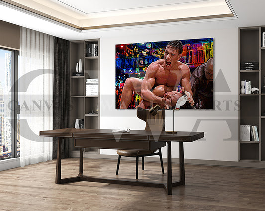 Bloodsport Canvas Wall Art Movie Poster Print