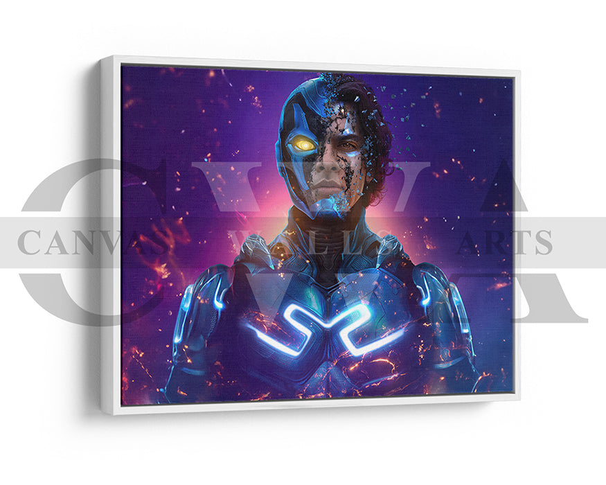 Blue Beetle Canvas Poster