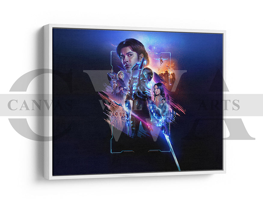 Blue Beetle Canvas Print