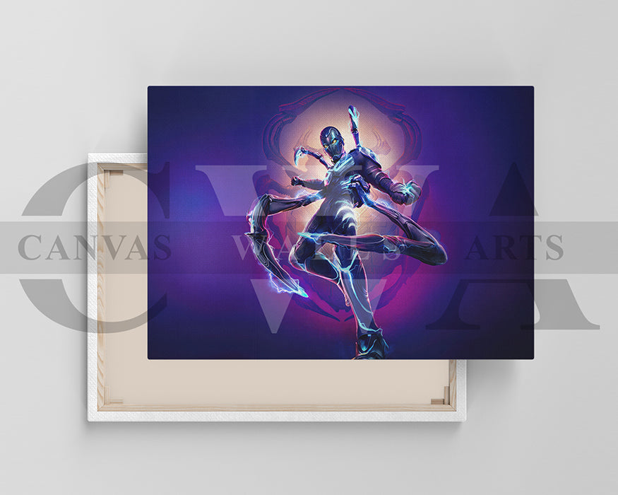 Blue Beetle Decor Wall Art