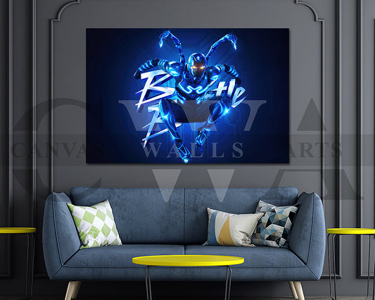 Blue Beetle Poster Print