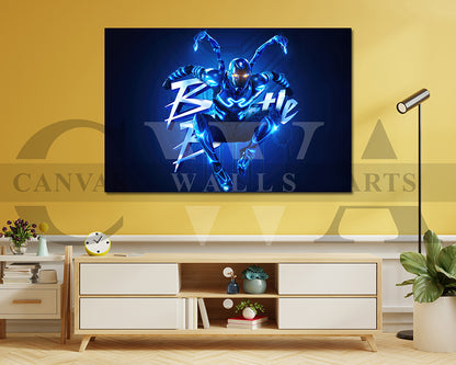 Blue Beetle Poster Print