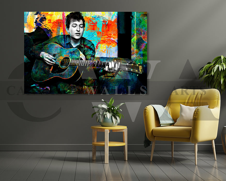 Bob Dylan Canvas Wall Art